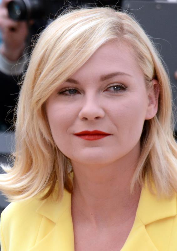 Kirsten Dunst en Cannes en el 2016. Fuente: Wikipedia. Autor: Georges Biard