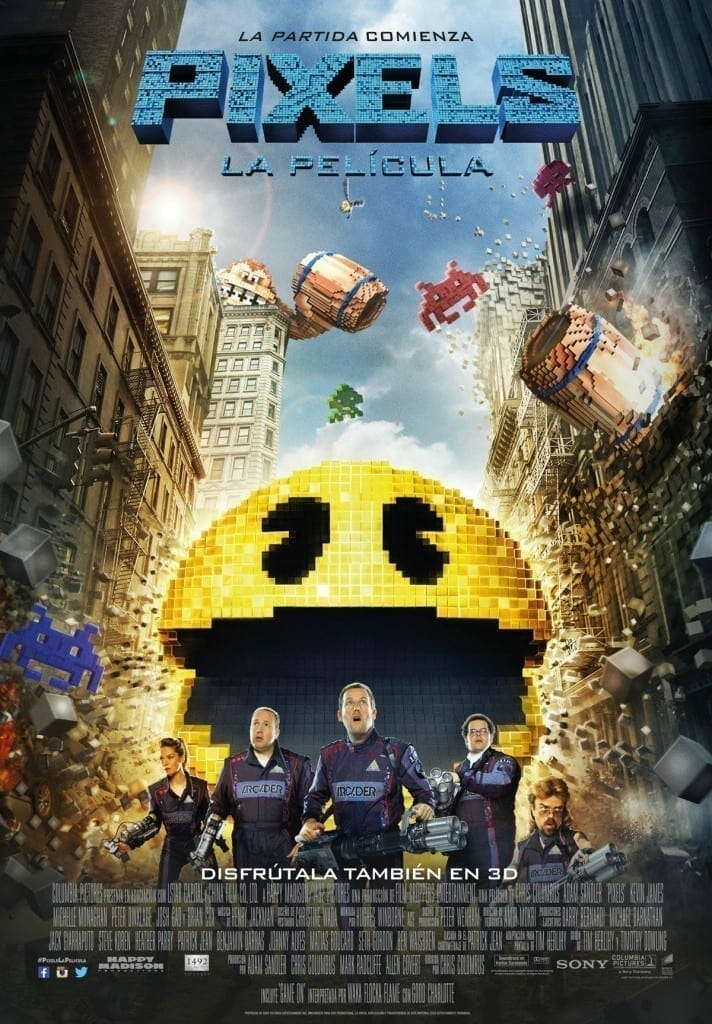 Poster for the movie "Pixels"