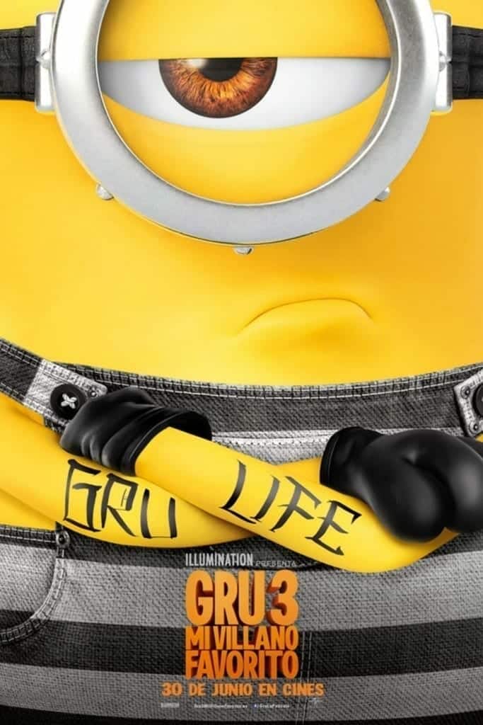 Poster for the movie "Gru 3. Mi villano favorito"