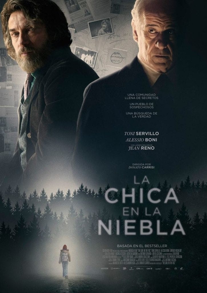 Poster for the movie "La chica en la niebla"