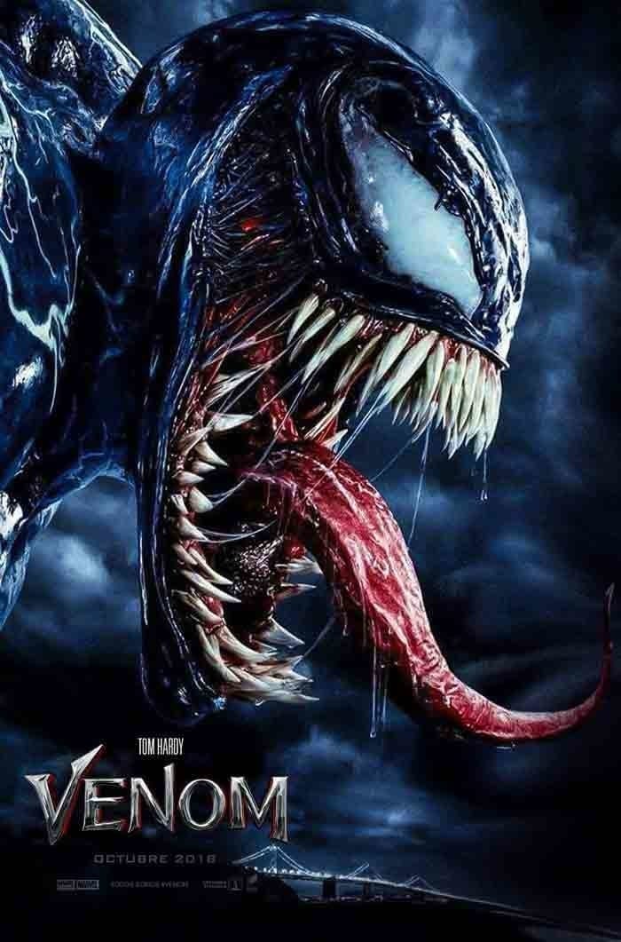 Poster for the movie "Venom"