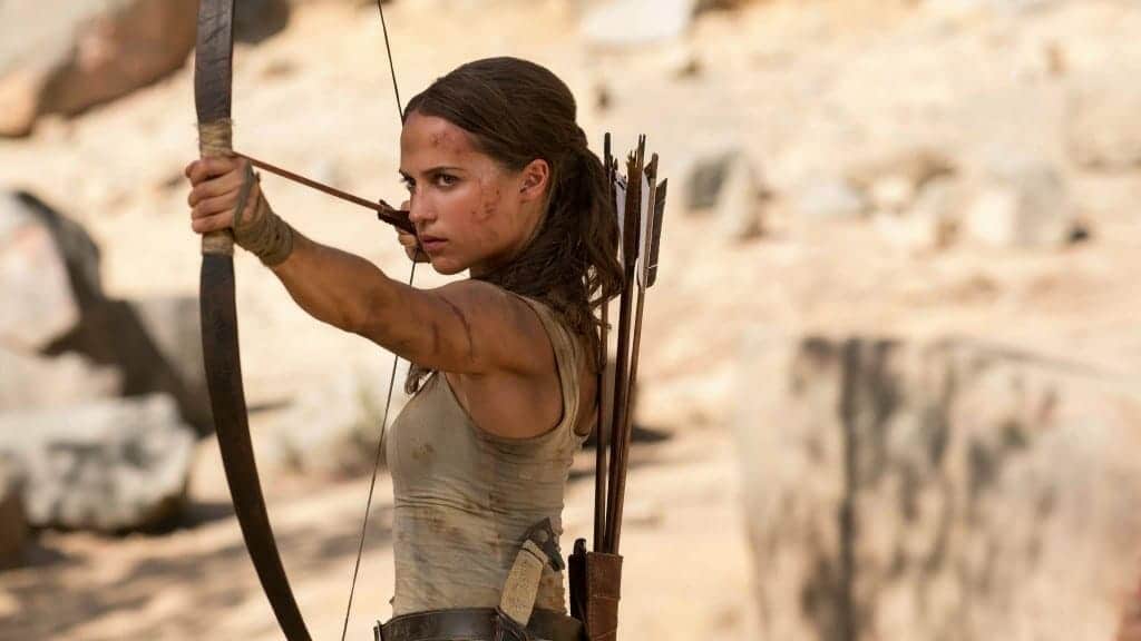 Image from the movie "Tomb Raider"