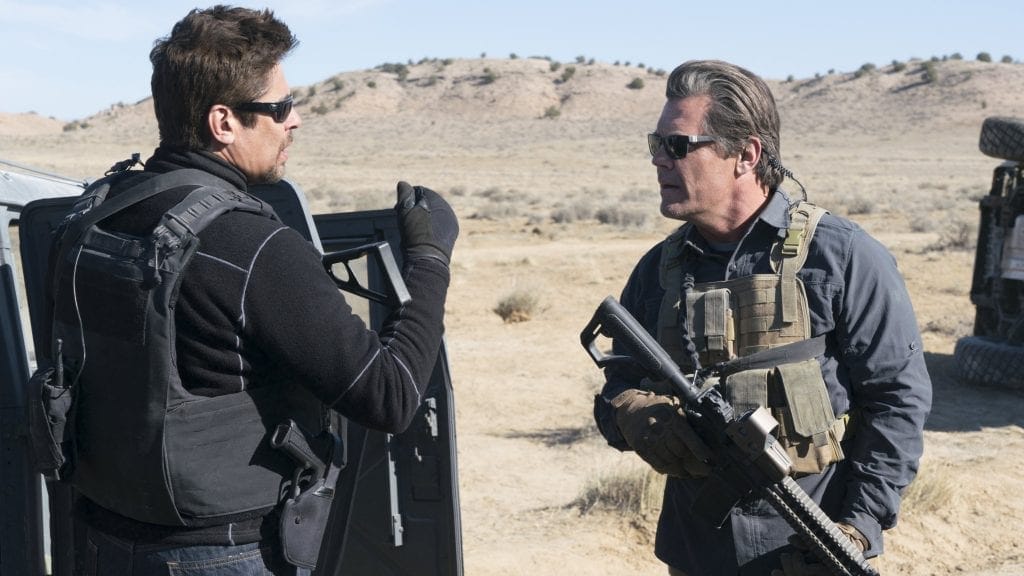 Image from the movie "Sicario: Día del soldado"