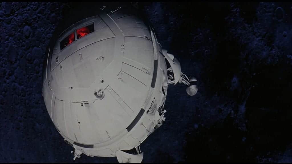 Image from the movie "2001: Una odisea del espacio"