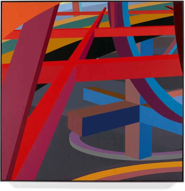 AL HELD (1928-2005), Roberta’s Trip, 1985, Estimate: $25,000 – 35,000