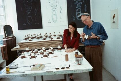 Claes Oldenburg and Coosje van Bruggen © 1990 Sidney B. Felsen