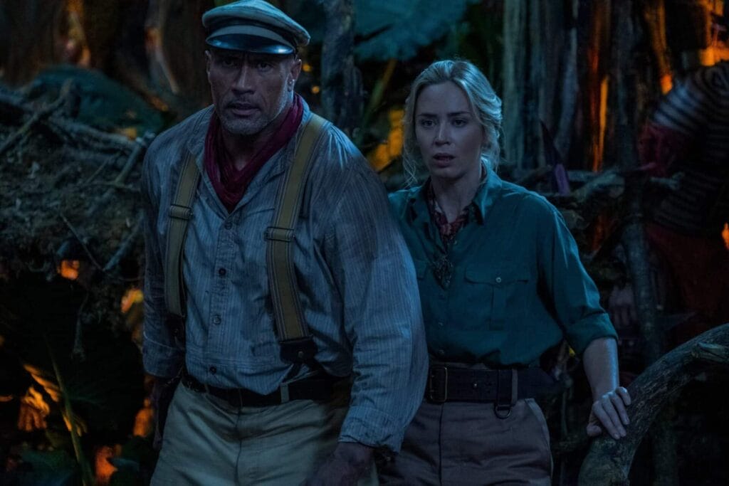 Jungle Cruise (2021). Con Dwayne Johnson y Emily Blunt