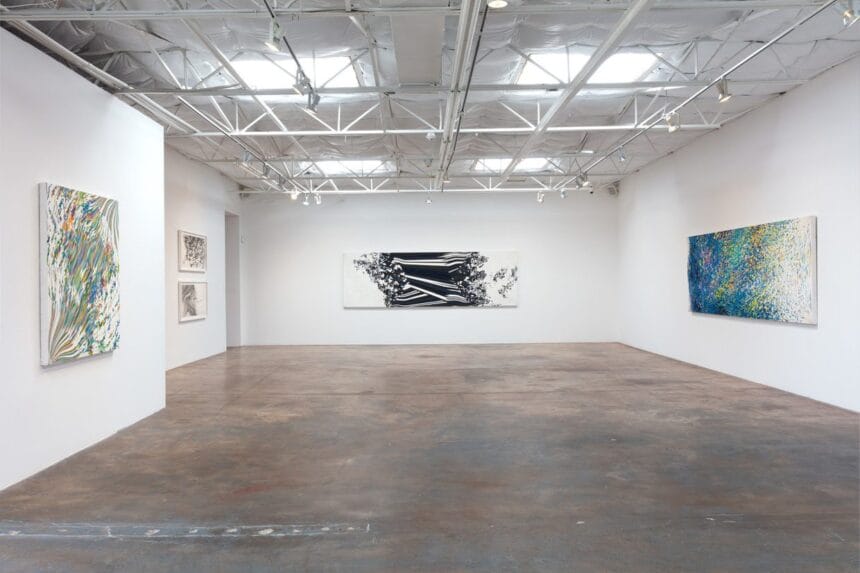 Sam Reveles, Installation view, Solastalgia, 2021, Talley Dunn Gallery