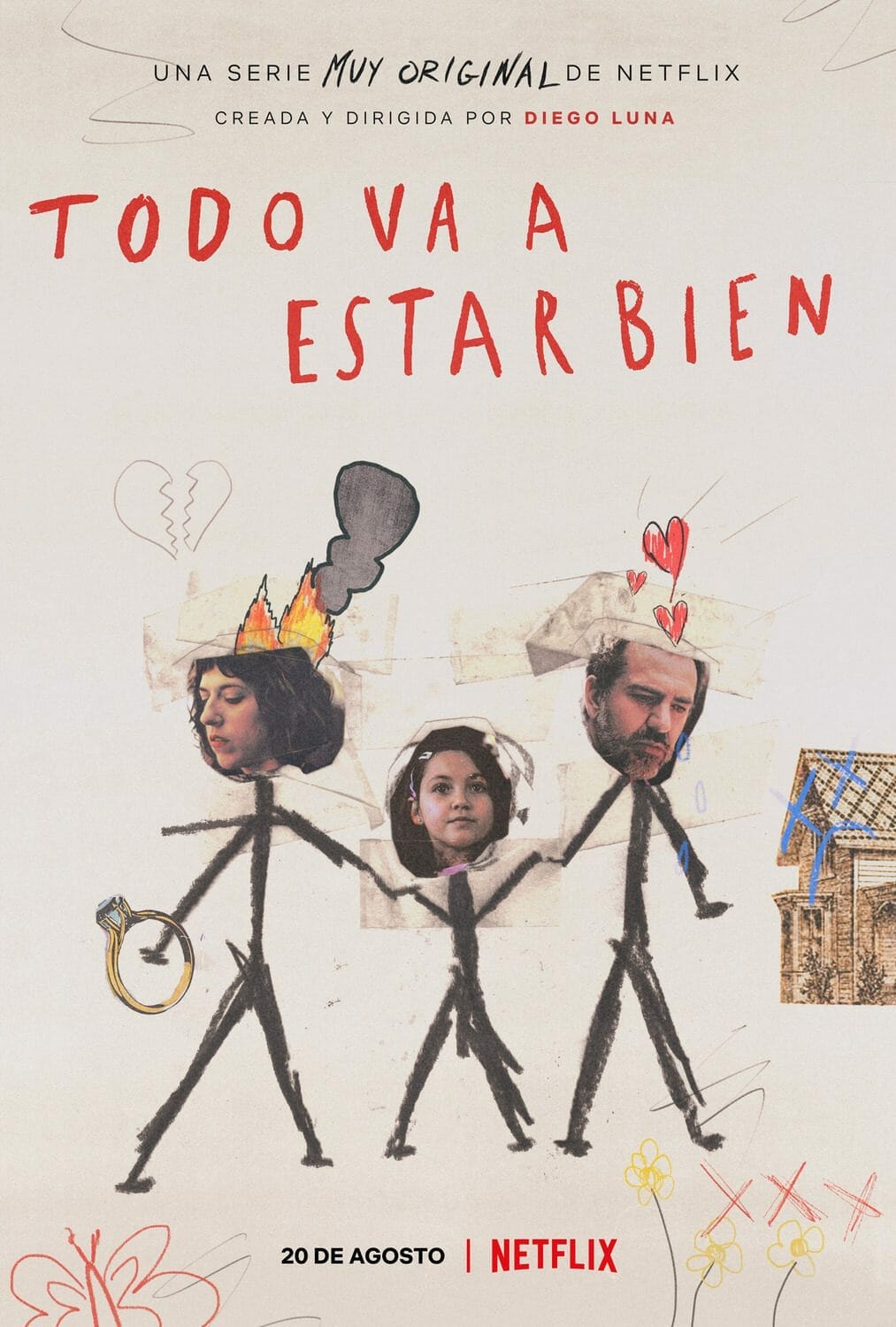 Todo Va a Estar Bien (2021). Una serie en Netflix creada por Diego Luna