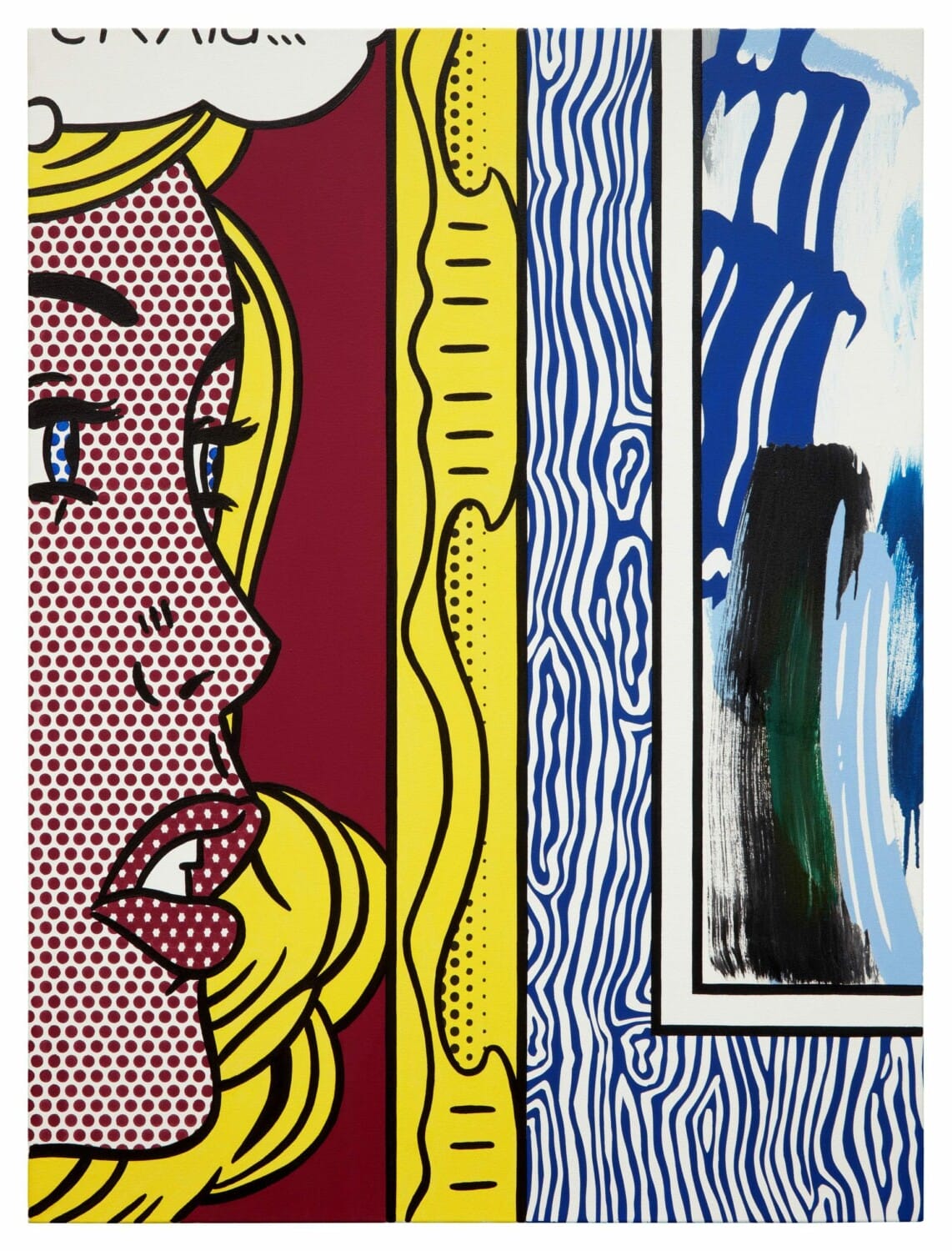 Roy Lichtenstein’s Two Paintings: Craig… from 1983 (estimate $12/18 million)