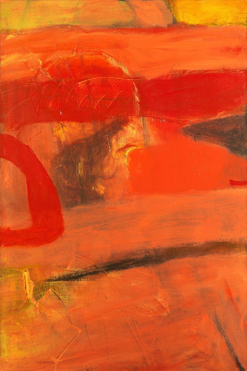 Albert Irvin (1922-2015) ECHOING RED | c.1965