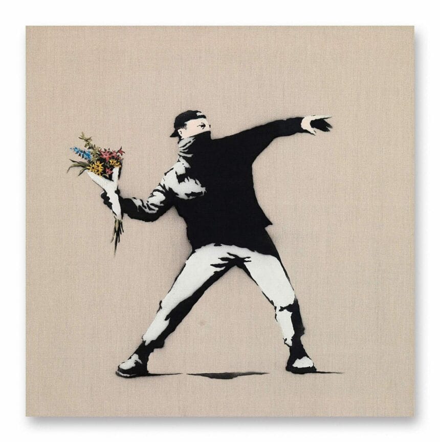 Banksy's Love Is In The Air