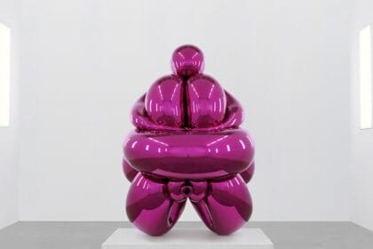 Jeff Koons, Balloon Venus Hohlen Fels (Magenta), 2013-2019 © Jeff Koons