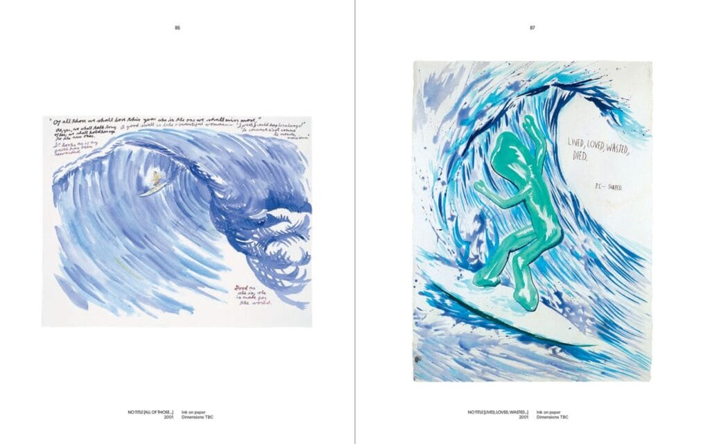 Point Break: Raymond Pettibon, Surfers and Waves