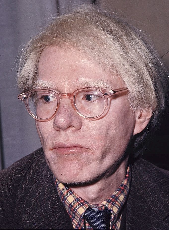 Andy Warhol en 1975