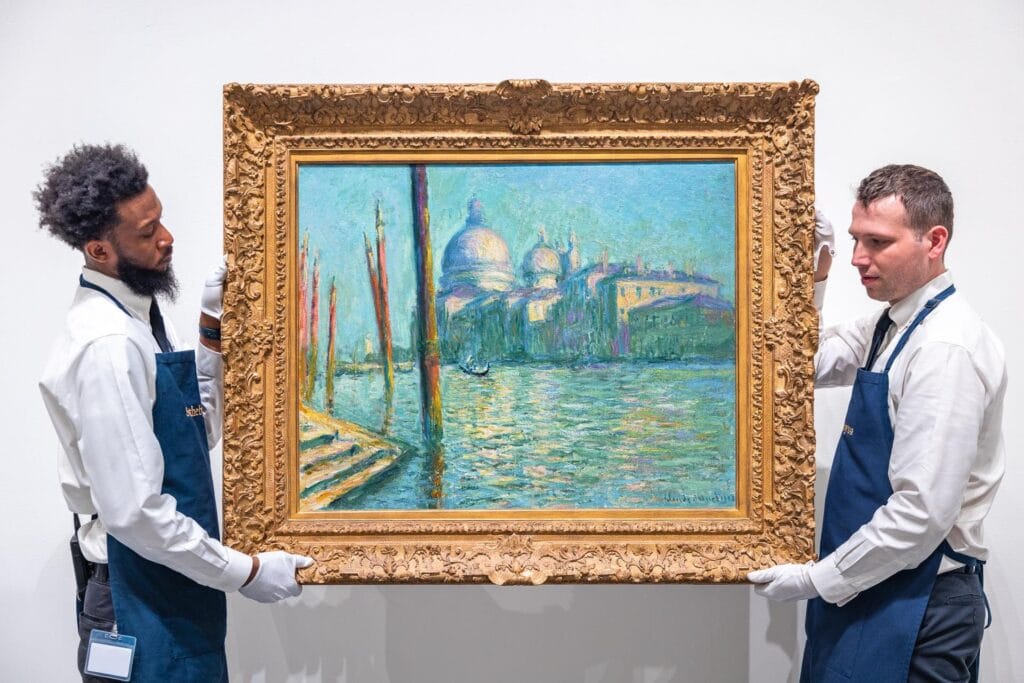 CLAUDE MONET’S LE GRAND CANAL ET SANTA MARIA DELLA SALUTE Modern Evening Auction – 17 May