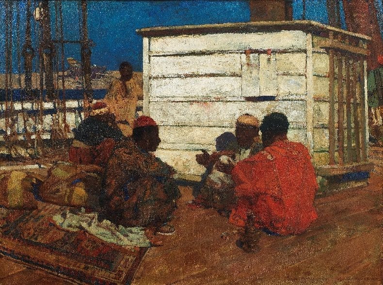 Zanzibar by Frank Brangwyn. Estimate: £40,000-60,000