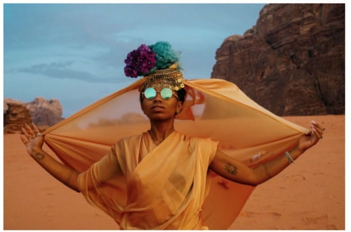 Autumn Breon in '(Don't) Use Me: Wadi Rum' © Autumn Breon Photo: Gio Solis 