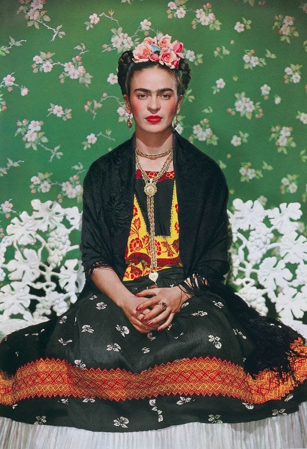 Nickolas Muray, Frida on White Bench