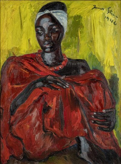 Irma Stern, Watussi Woman in Red