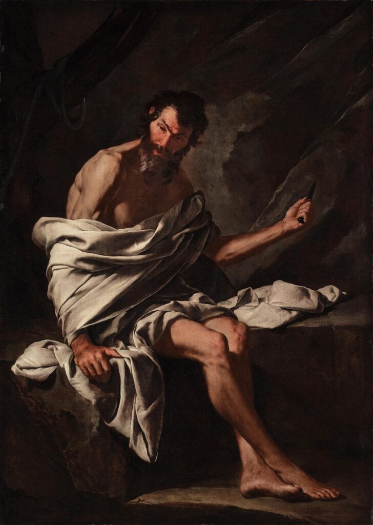 Bernardo Cavallino   Saint Bartholomew   Estimate $2,500,000 - 3,500,000