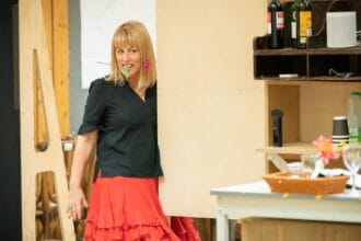 Kerry Jackson Rehearsals National Theatre London