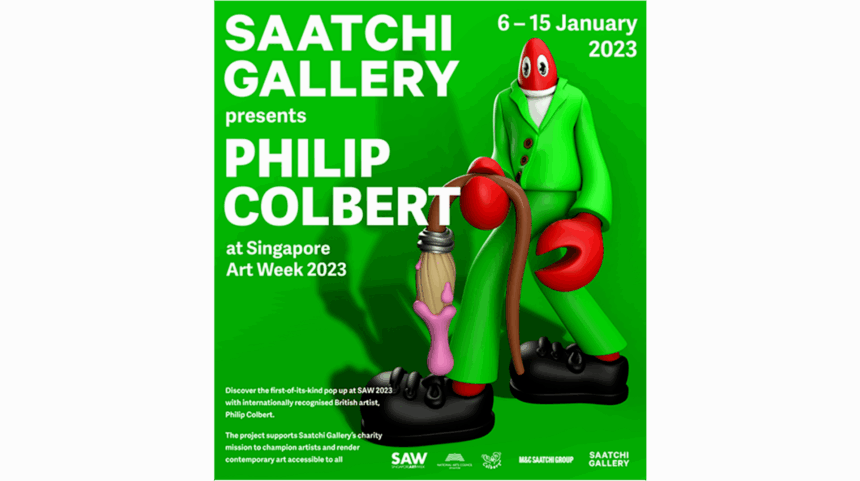 Saatchi Gallery & Philip Colbert Studio