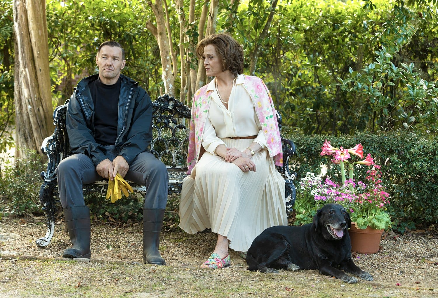 Master Gardener Sigourney Weaver and Joel Edgerton