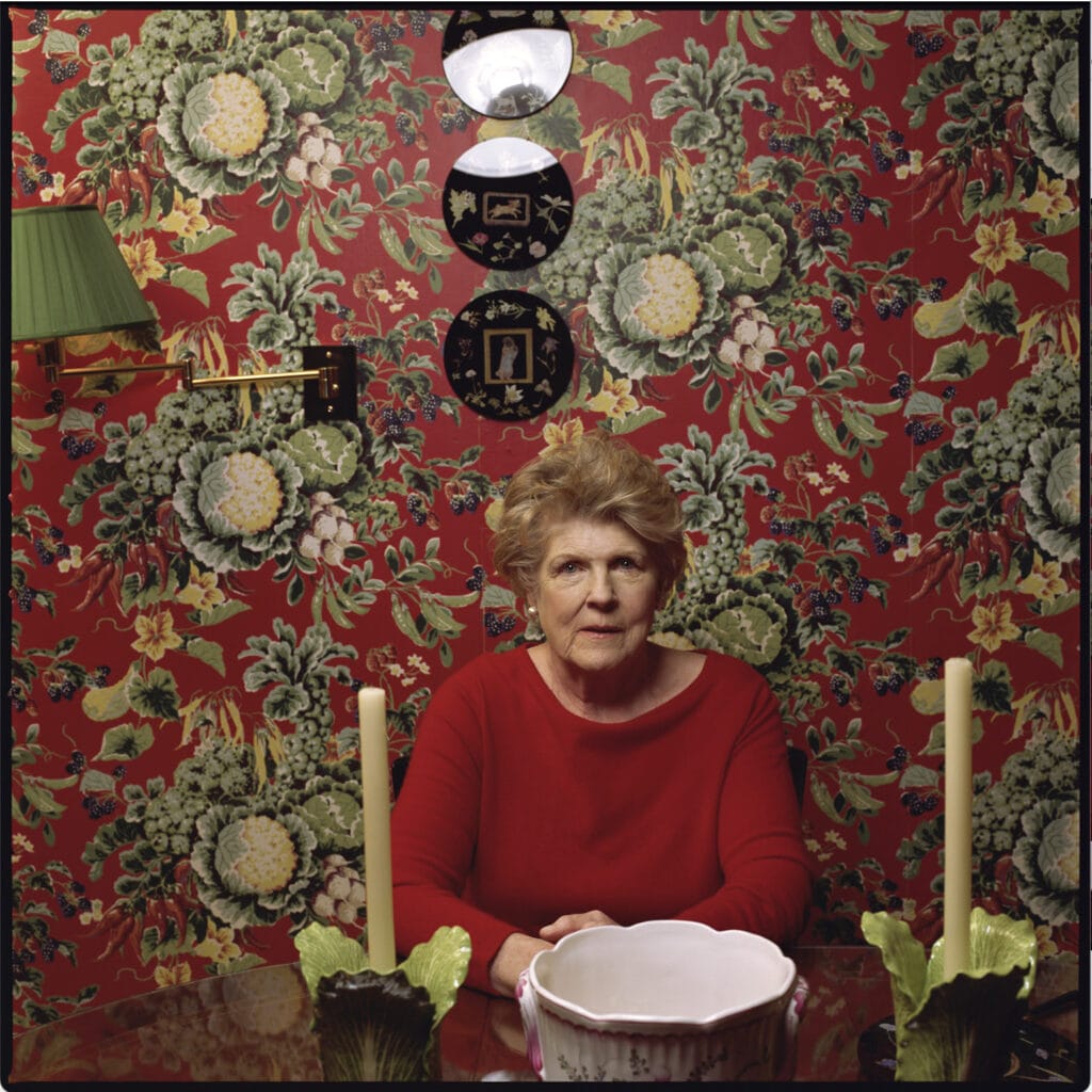 Kate Simon, Brigid Berlin, at home, NYC, 2008Cibachrome print24 x 20 inches (61 x 50.8 cm)© Kate Simon; Couertsy the artist