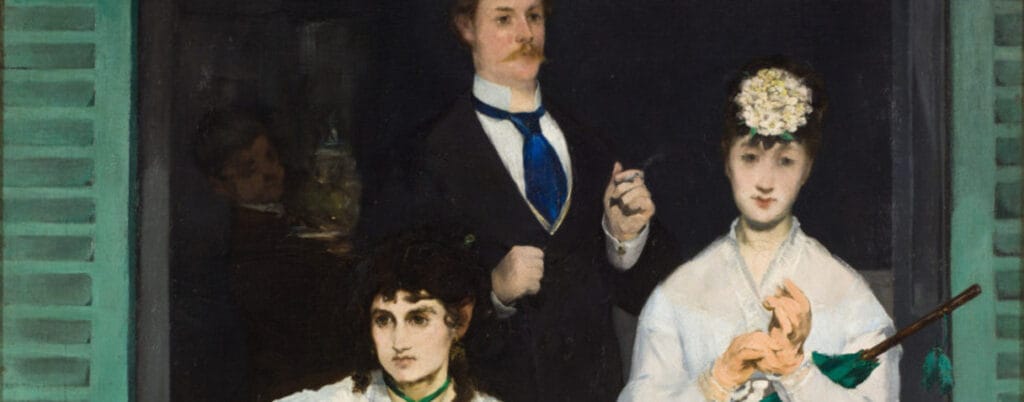 Edouard Manet Le balcon, entre 1868 et 1869 Musée d'Orsay