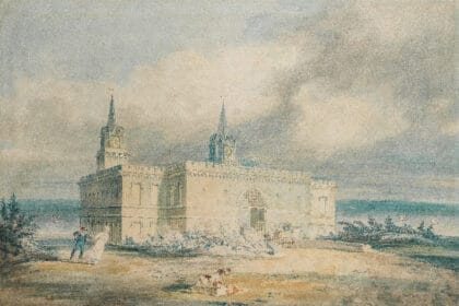 East Cliff Lodge, Ramsgate, the seat of Lord Keith, by J. M. W. Turner. Estimate: £30,000-50,000