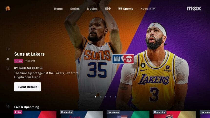 Bleacher Report (B/R) Sports Add-On Tier is Available on Max Today