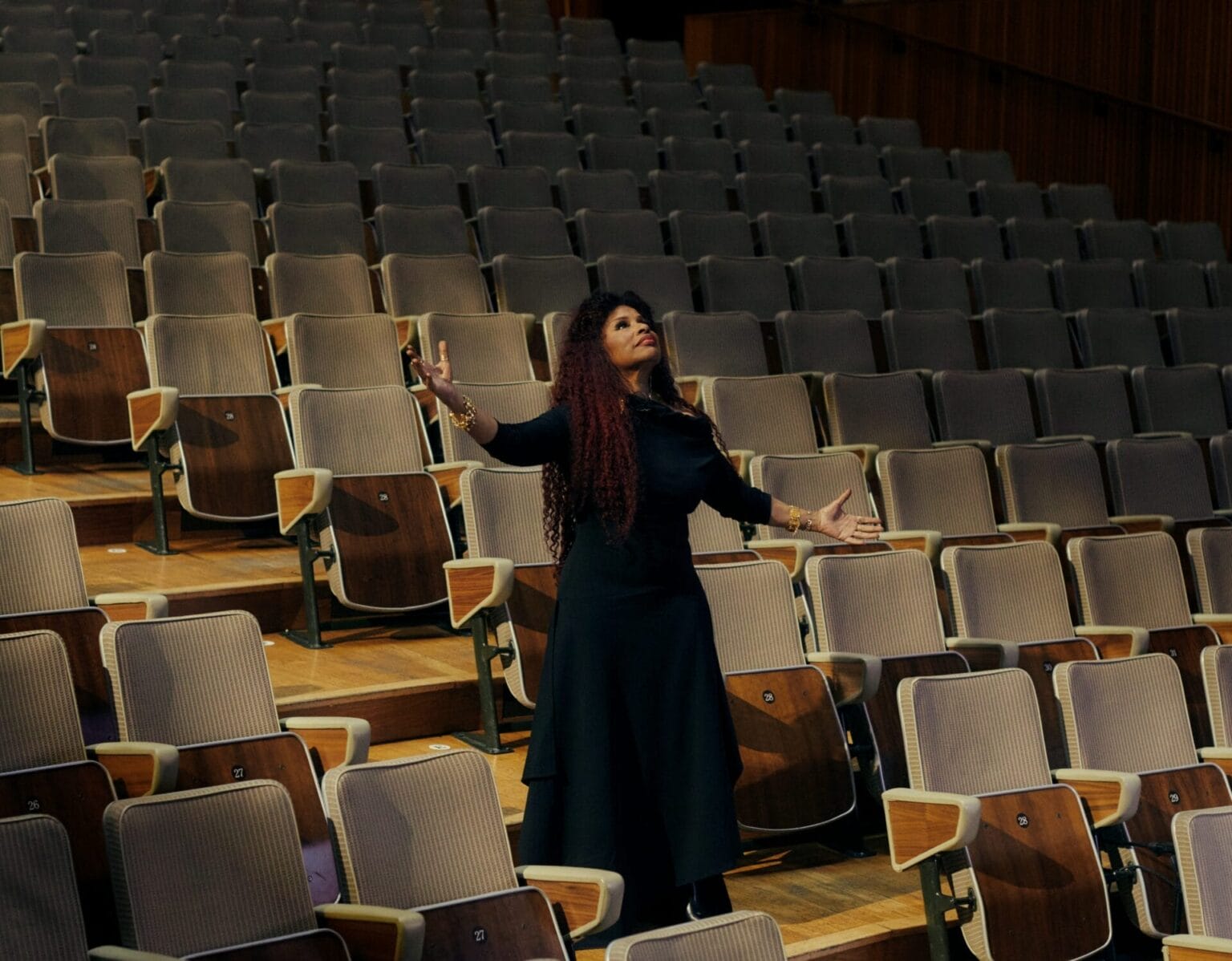 Chaka Khan pictured in the Southbank Centre’s Royal Festival Hall © Jo Metson Scott