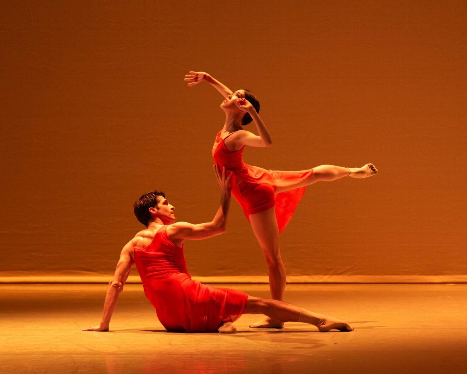 Álvaro Madrigal and Jimin Kim dancing 'Five Dances' by Arielle Smith. Photography by ASH