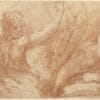 Parmigianino (1503–1540). Studies of Saints John the Baptist and Jerome