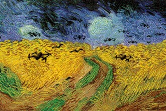 Ai Weiwei, Wheat Field with Crows